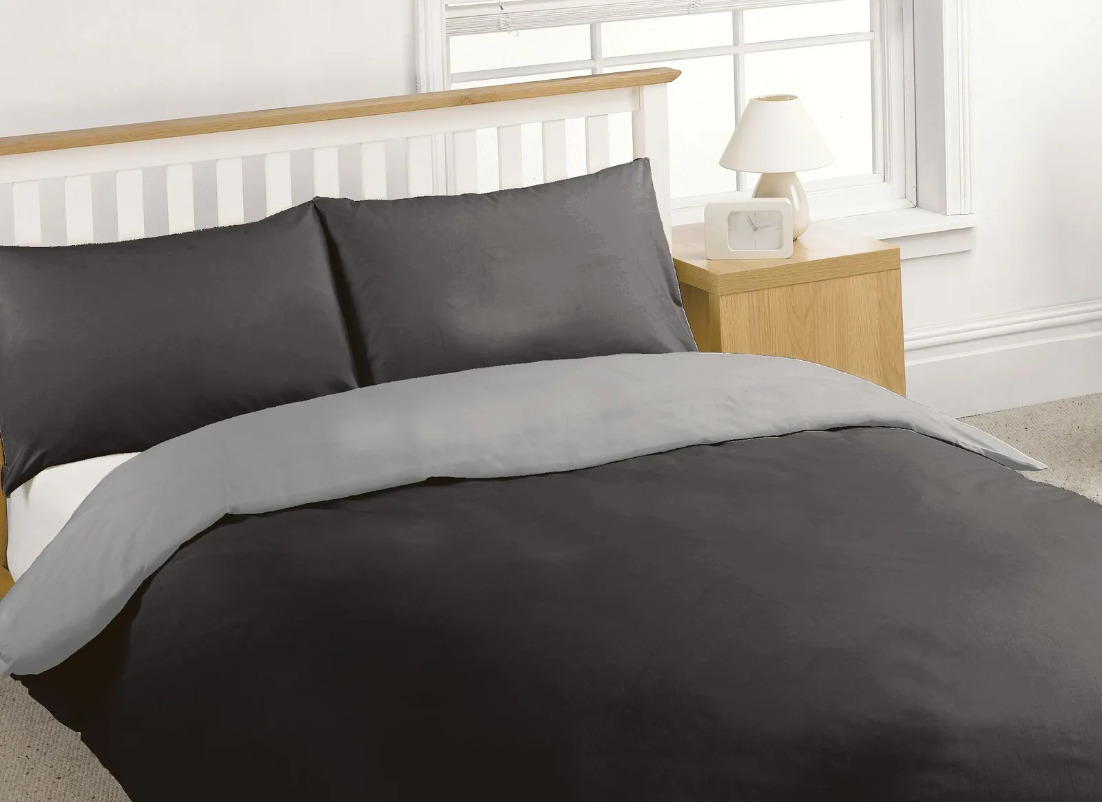 Rapport Home Percale Reversible Polycotton Quilt Cover 1