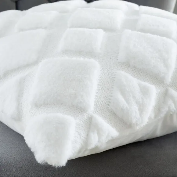 Catherine Lansfield Cosy Diamond Cushion 5