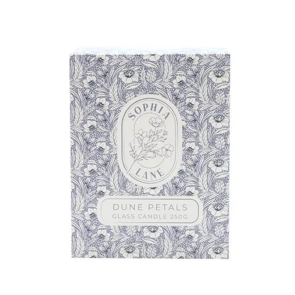 Sophia Lane Dune Petals Floral Candle 6