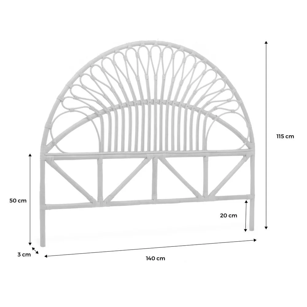 sweeek Natural rattan headboard 6