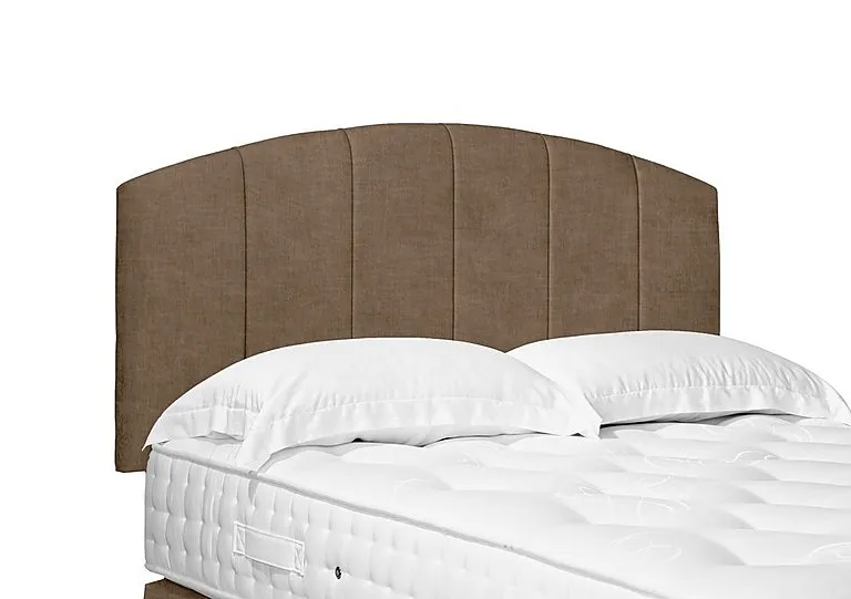 Artisan Collection Bow Standard Strutted Headboard - Single - Lace Caramel