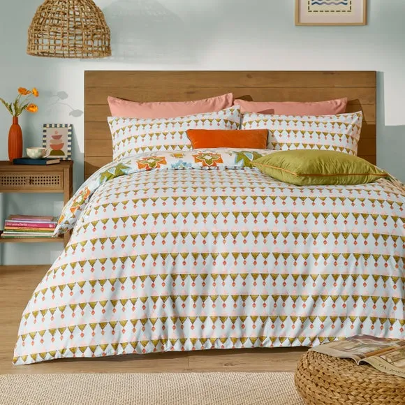Furn. Dilara Polycotton Duvet Cover & Pillowcase Set 3