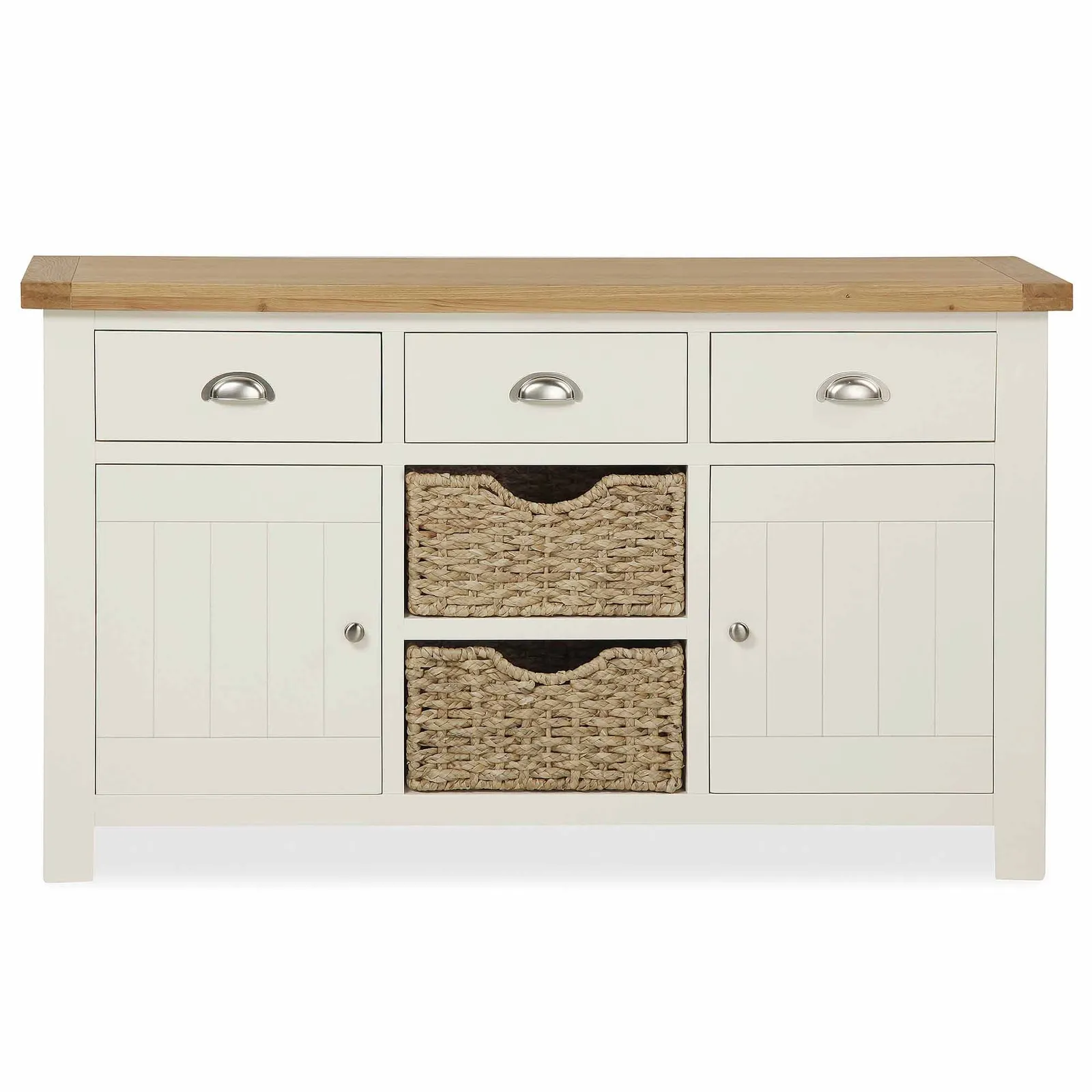 Wilby Cream Large Sideboard White