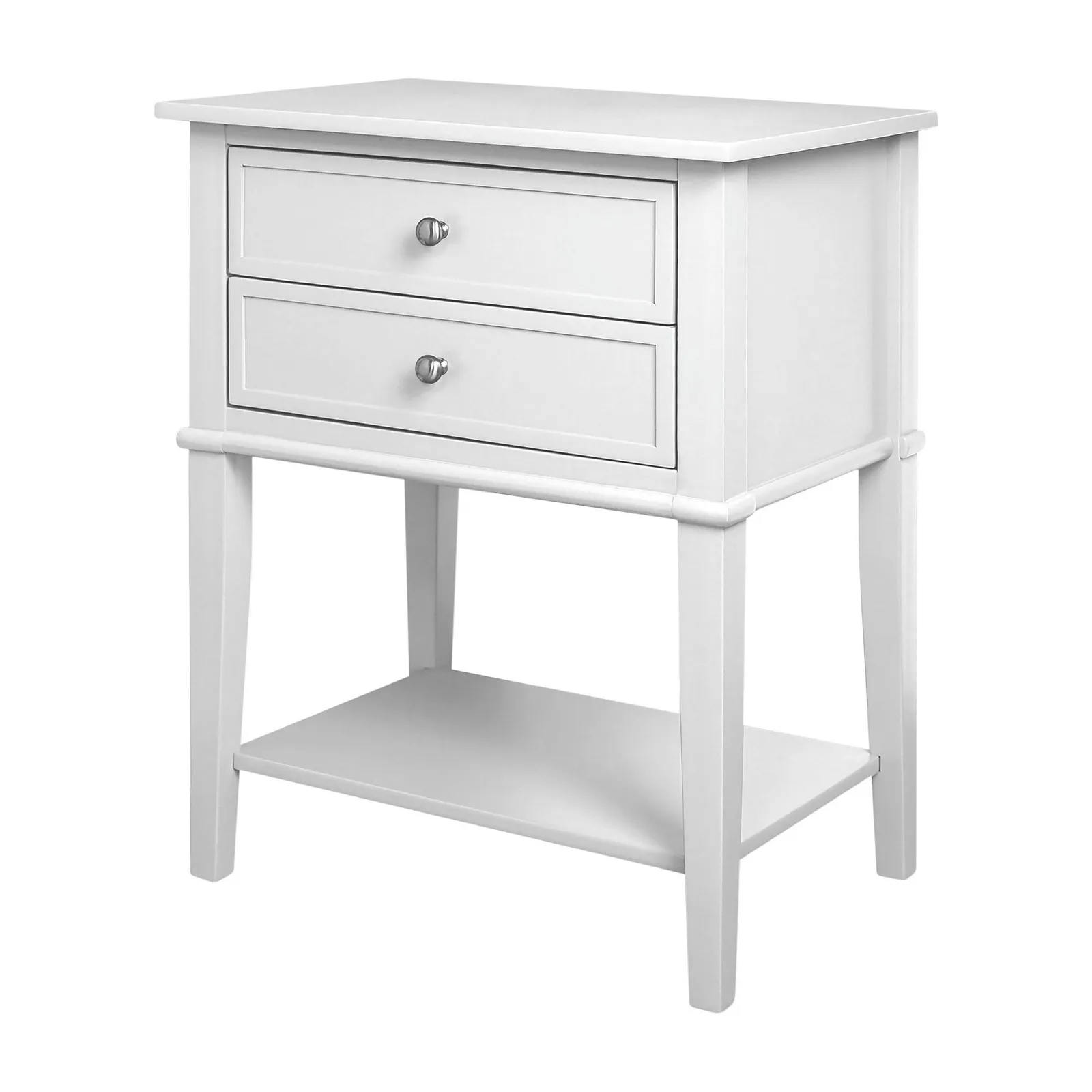 Franklin 2 Drawer Bedside Table