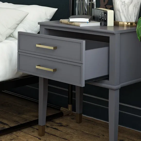 Cosmo Living Westerleigh 1 Drawer Bedside Table 5