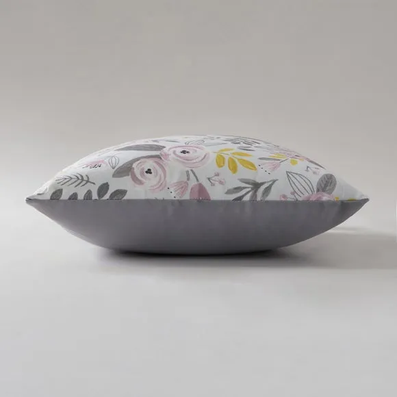 Blooms Blush and Ochre Floral Cushion 4