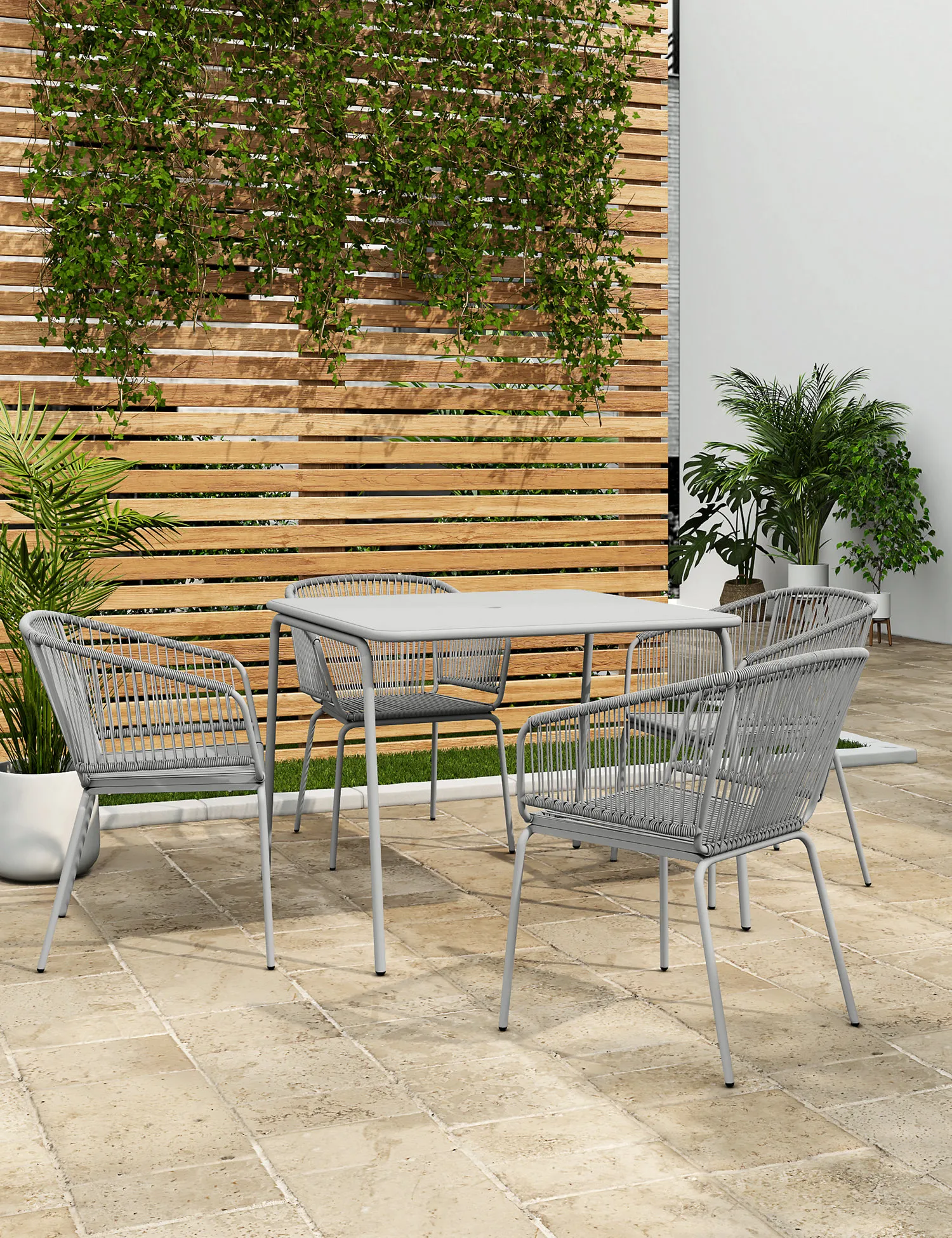 M&S Lois 4 Seater Garden Table & Chairs