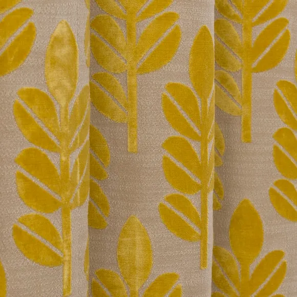 Annika Cut Velvet Eyelet Curtains 3