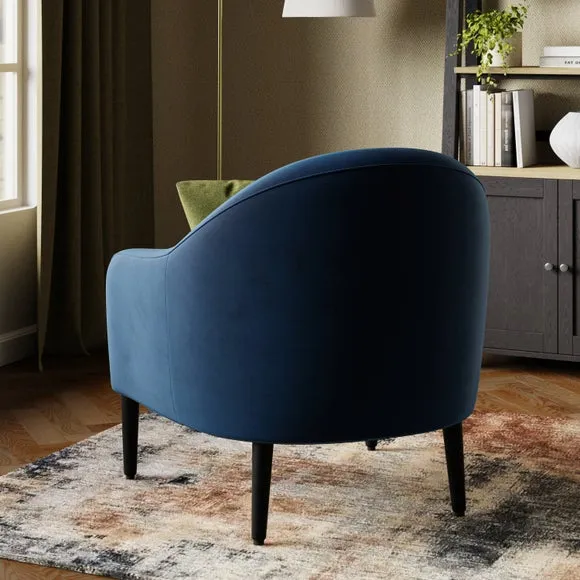 Kaspar Velvet Tub Chair 2