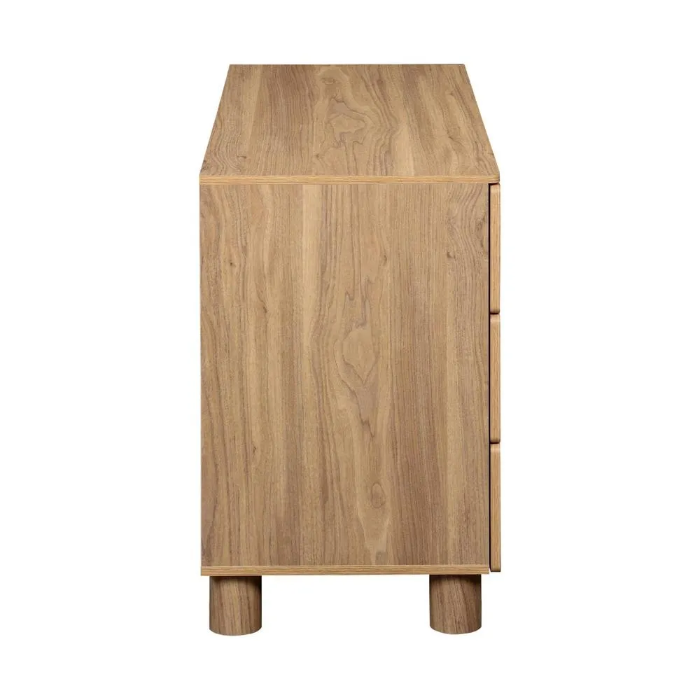 sweeek Wood decor chest of 6 drawers in Brown 6