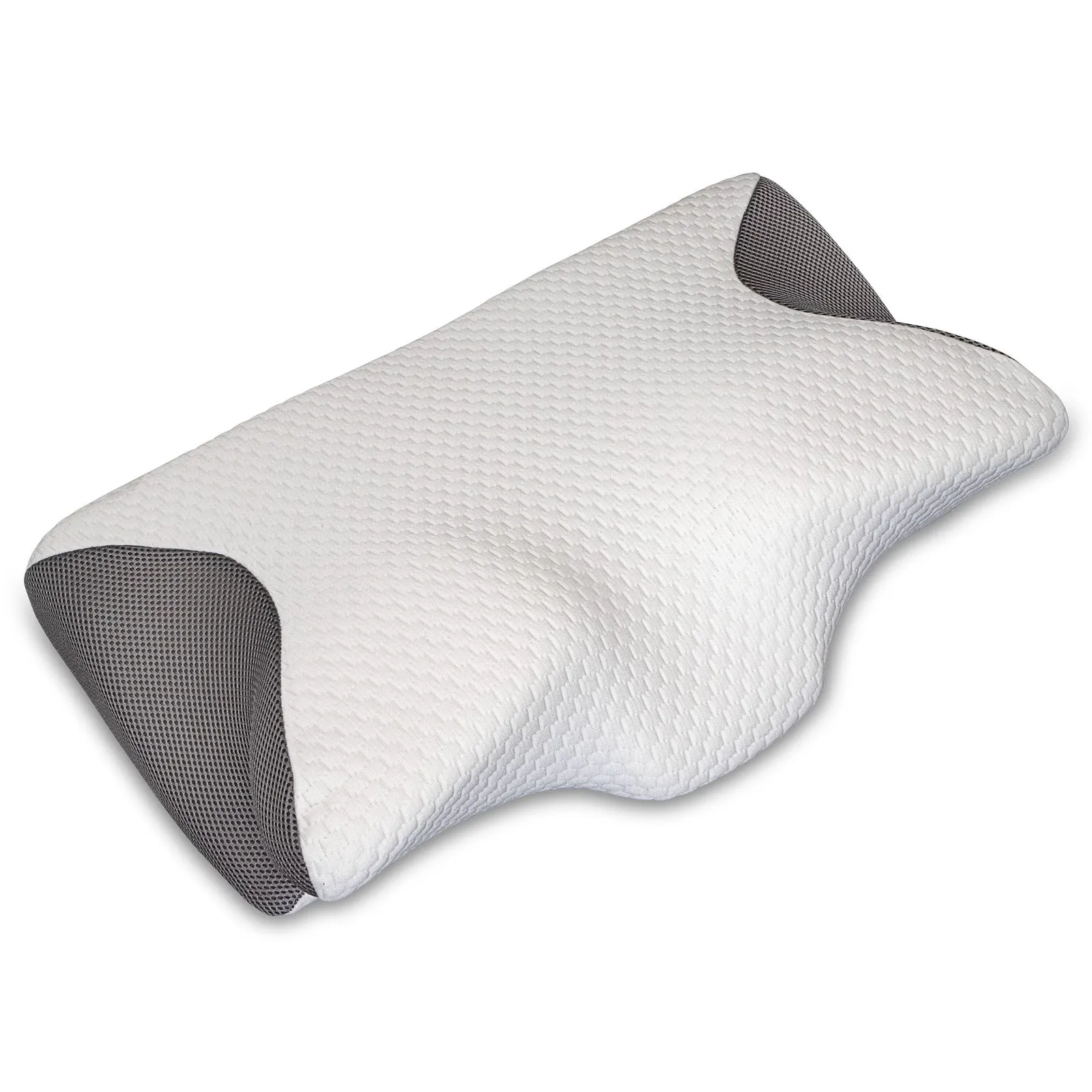 Aamira Luxury Orthopedic Memory Foam Cervical Neck Support Pillow 64x42x12.5cm, Side Sleeper Pillow for Back & Stomach Sleepers