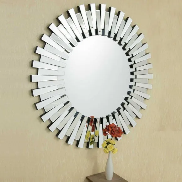 Starburst Round Wall Mirror 1