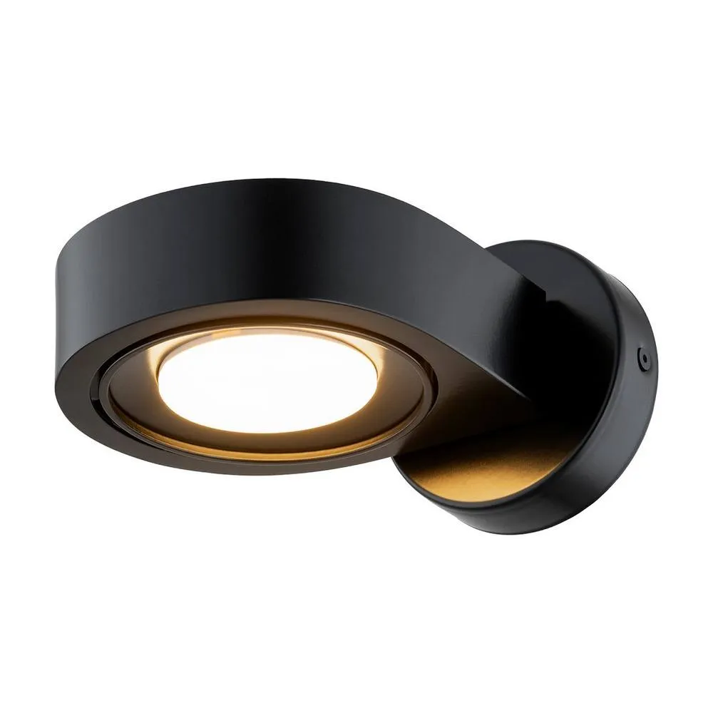 Netlighting Lotus Adjustable Up & Down Wall Lamp Black GX53