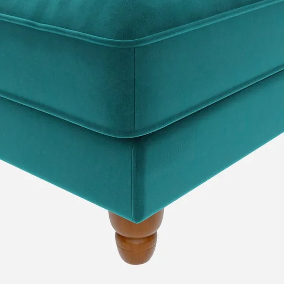 Beatrice Scatter Back Matte Velvet Right Hand Corner Sofa 6