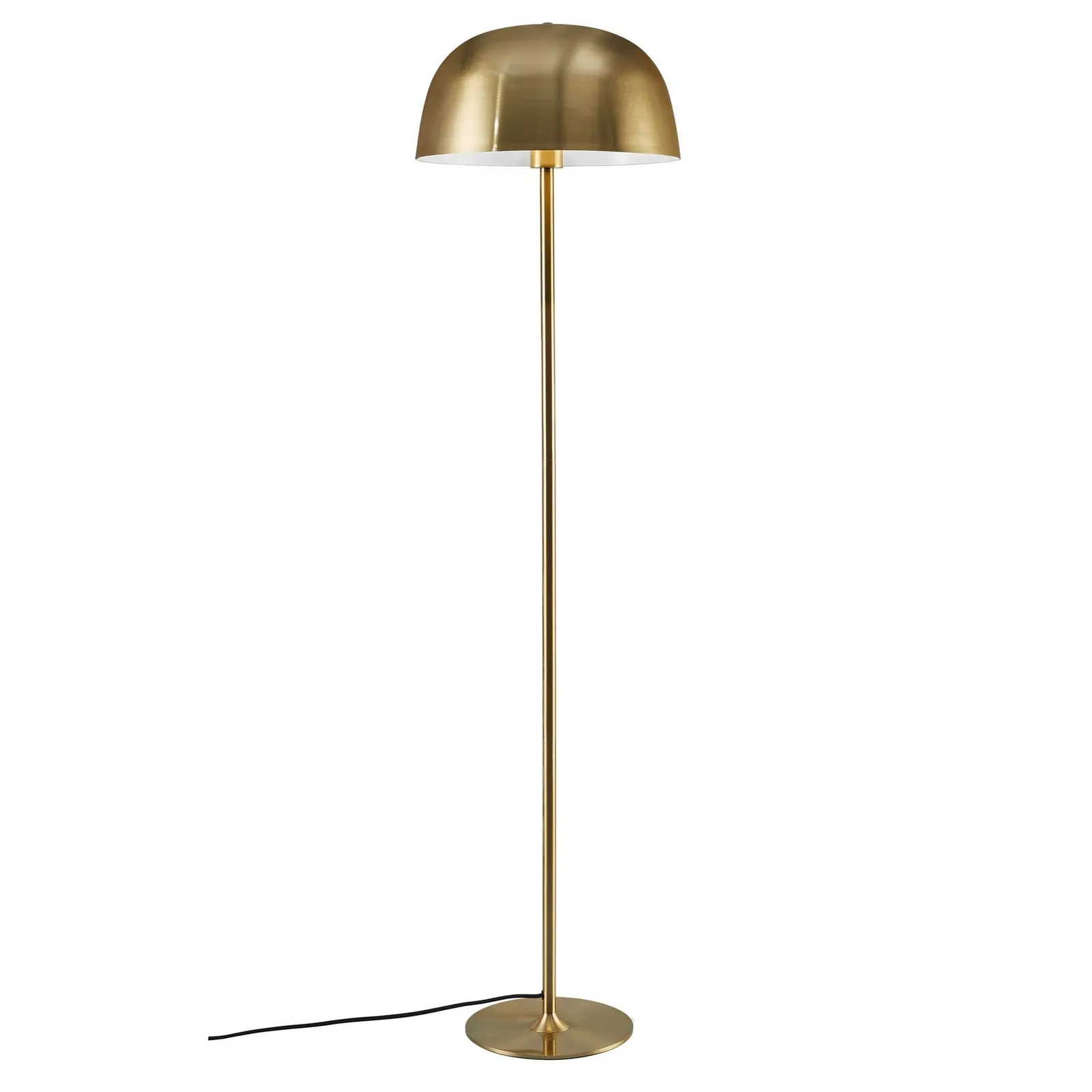 Nordlux Cera Floor Lamp Brass Metal Livingroom E27 Switch in Gold 4