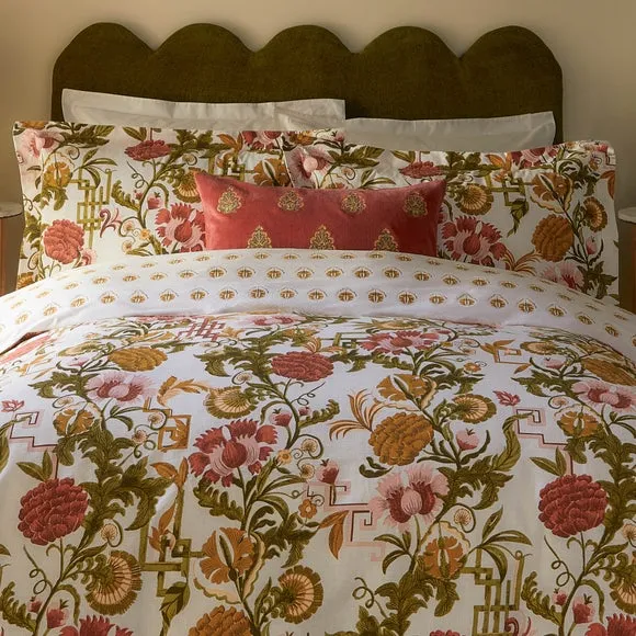 Ishana Reversible Duvet Cover and Pillowcase Set 3