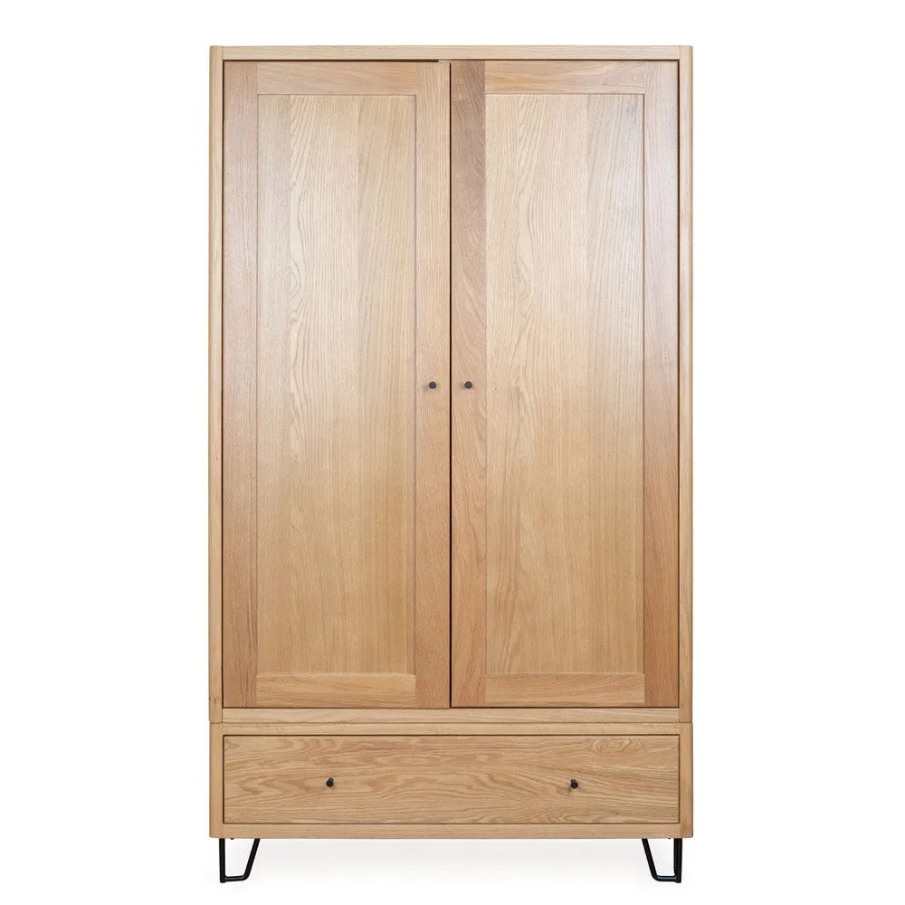 Heal's Brunel Double Wardrobe Oak 3
