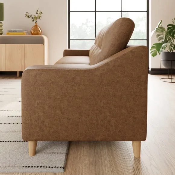 Baxter II Arizona Faux Leather 4 Seater Sofa 3