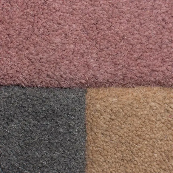 Collage Modern Cut-Out Wool Rug 4