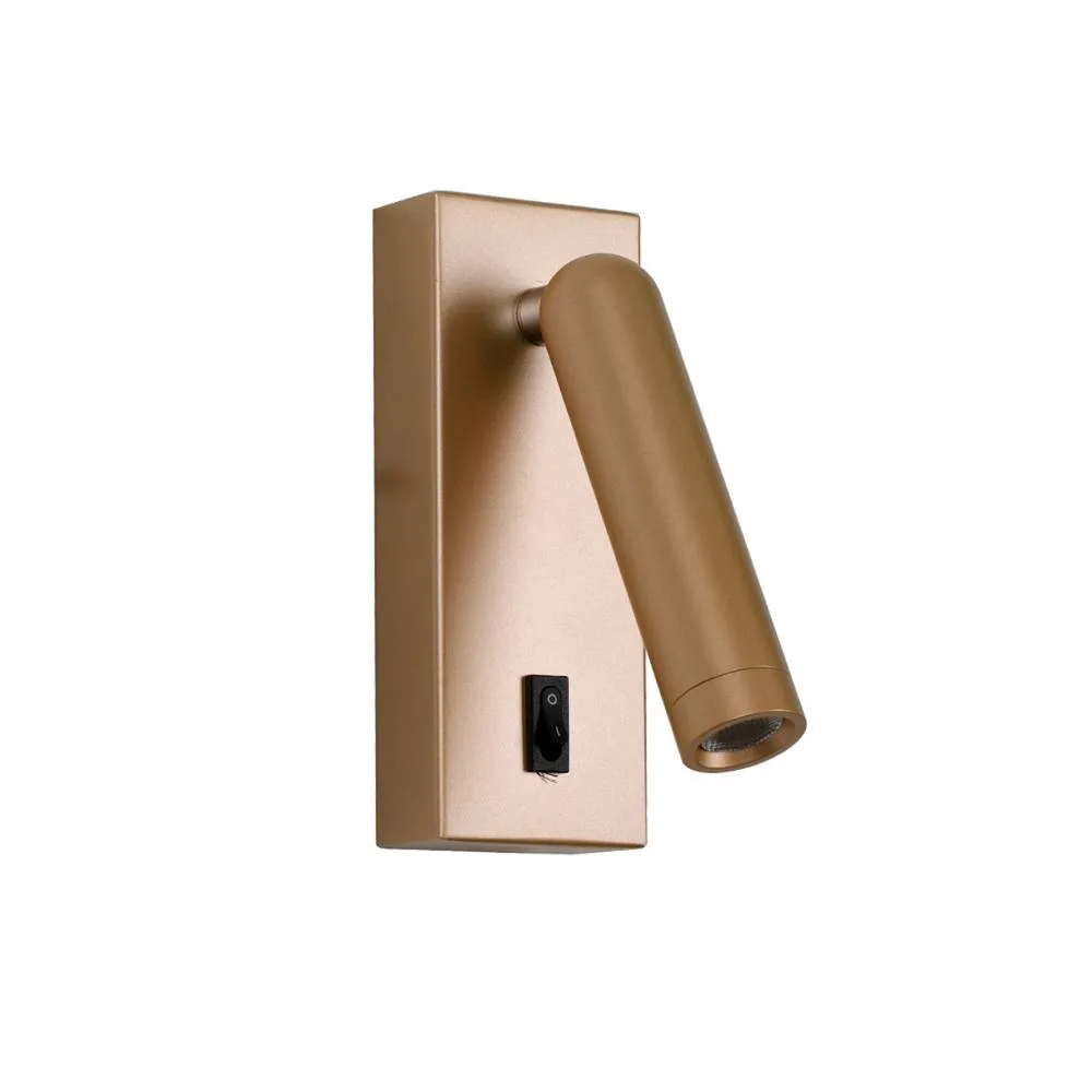 Netlighting Nova Reading Wall Light Gold 3000K Warm White 2