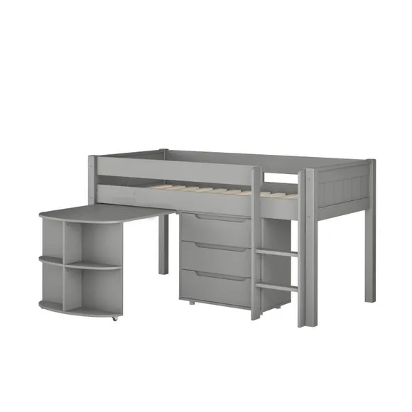 Classic Midsleeper With Pull Out Desk And 3 Drawer Chest 5