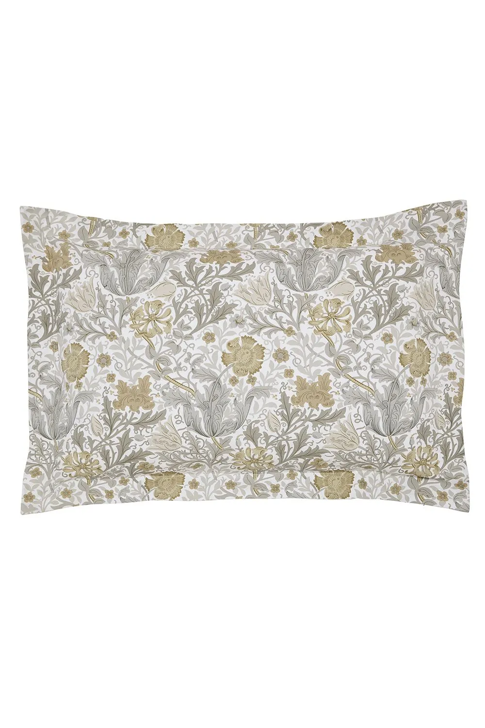 Morris & Co 'Compton' Cotton Duvet Cover Set in Natural 3