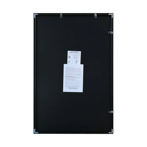 Artus Aluminium Edged Rectangle Wall Mirror 4