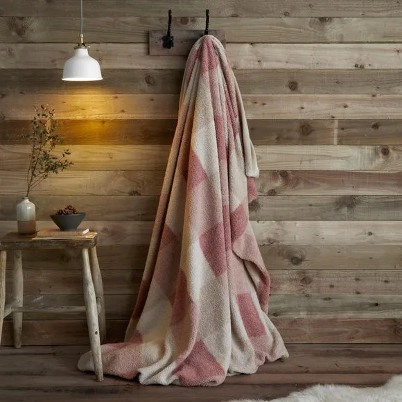 Appletree Ashford Check Throw Blanket 150cm x 200cm