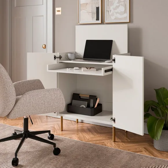 Georgi Compact Hideaway Desk