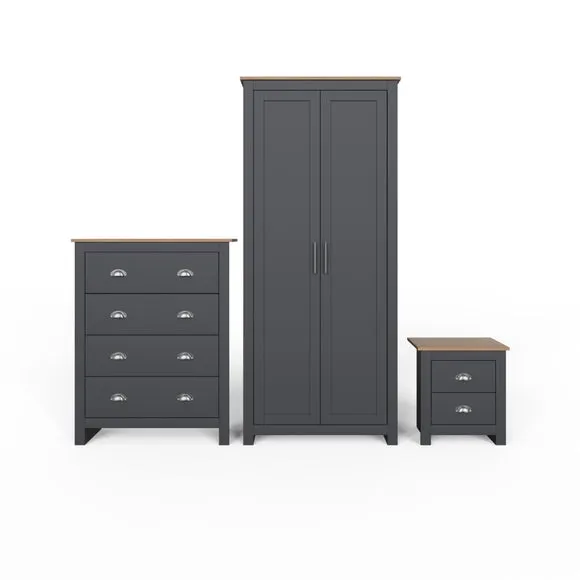 Lancaster 3 Piece Bedroom Furniture Set 2