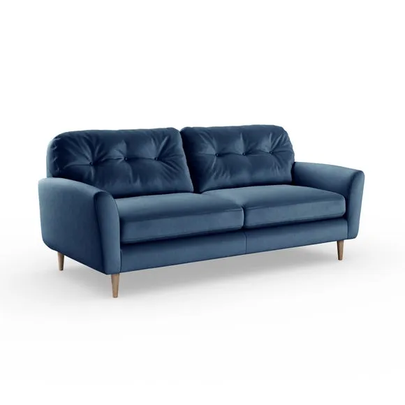 Sven Opulent Velvet 4 Seater Sofa 6