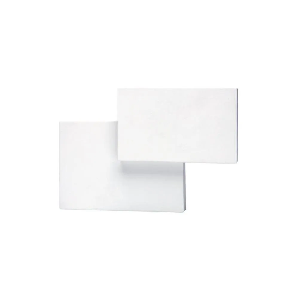 Netlighting Fusion Wall Light Rectangles 5W LED 3000K Matt White 285lm