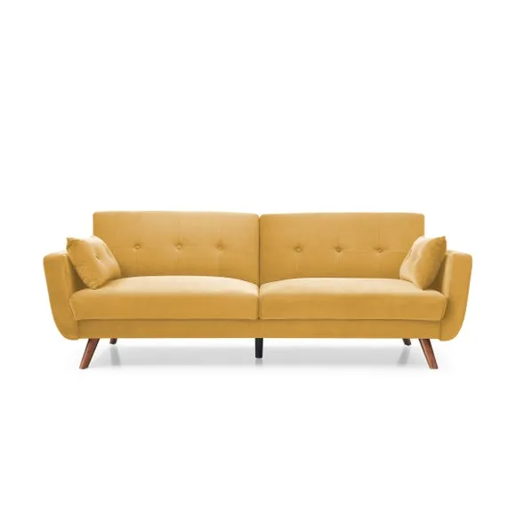 Bobby Velvet Double Sofa Bed 6