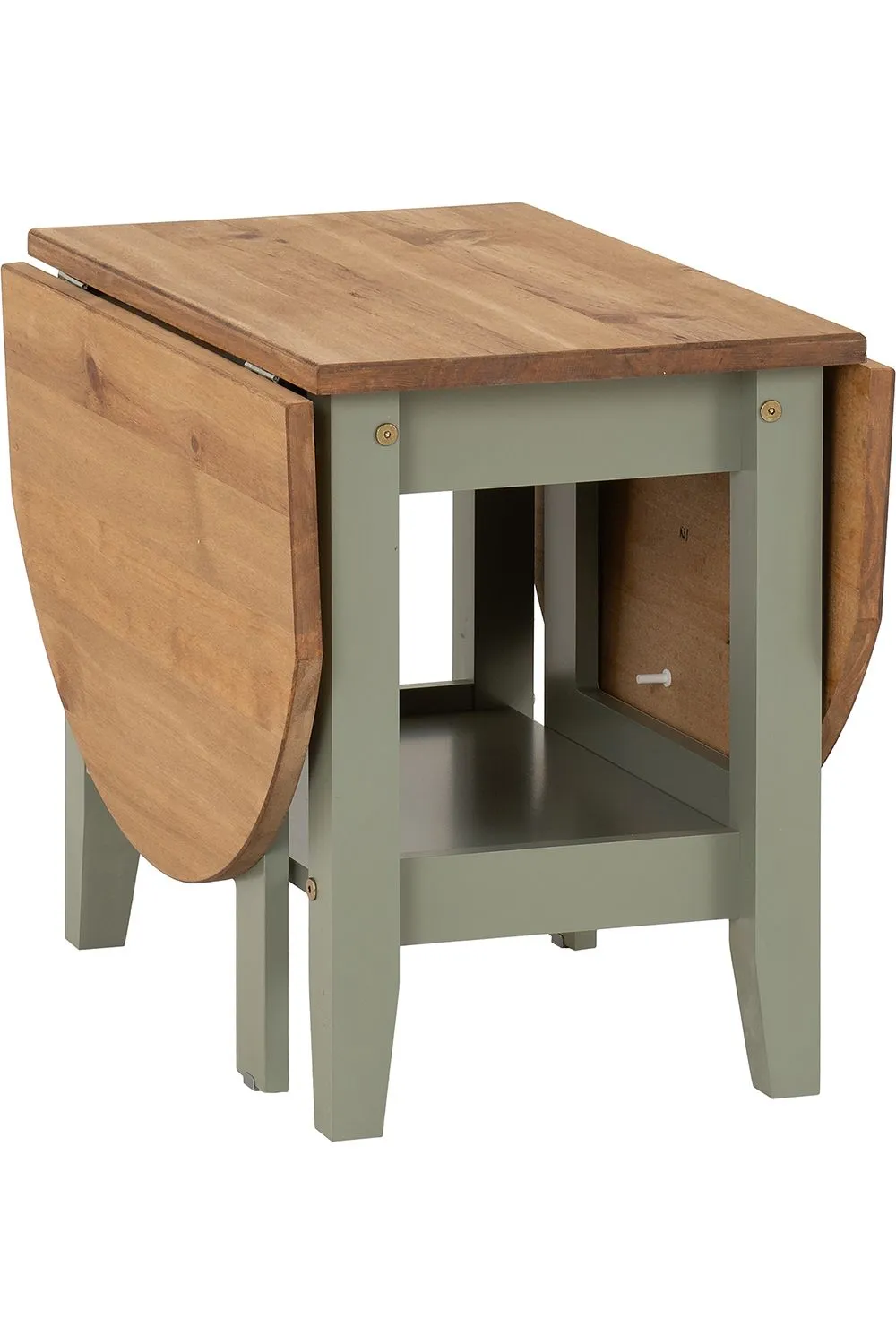 Seconique Santos Drop Leaf Coffee Table in Green 3