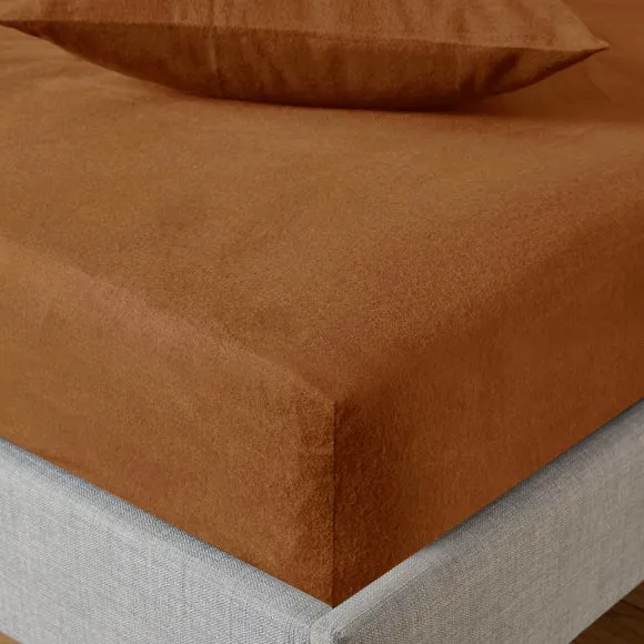 Soft & Cosy Luxury Brushed Cotton Fitted Sheet 1