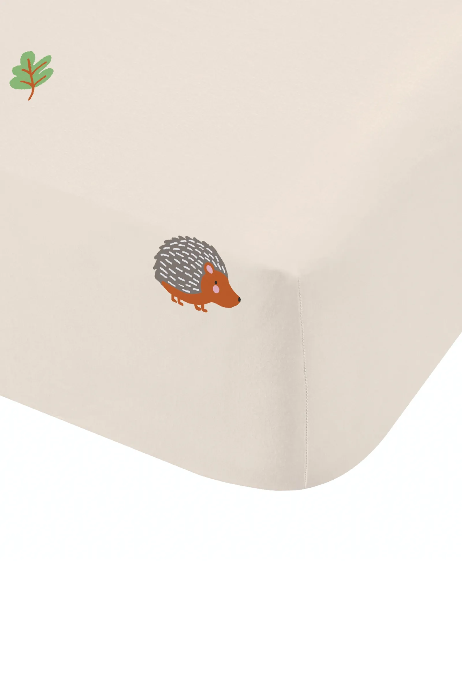 Catherine Lansfield 'Fox & Woodland Friends' Fitted Sheet in Cream 3