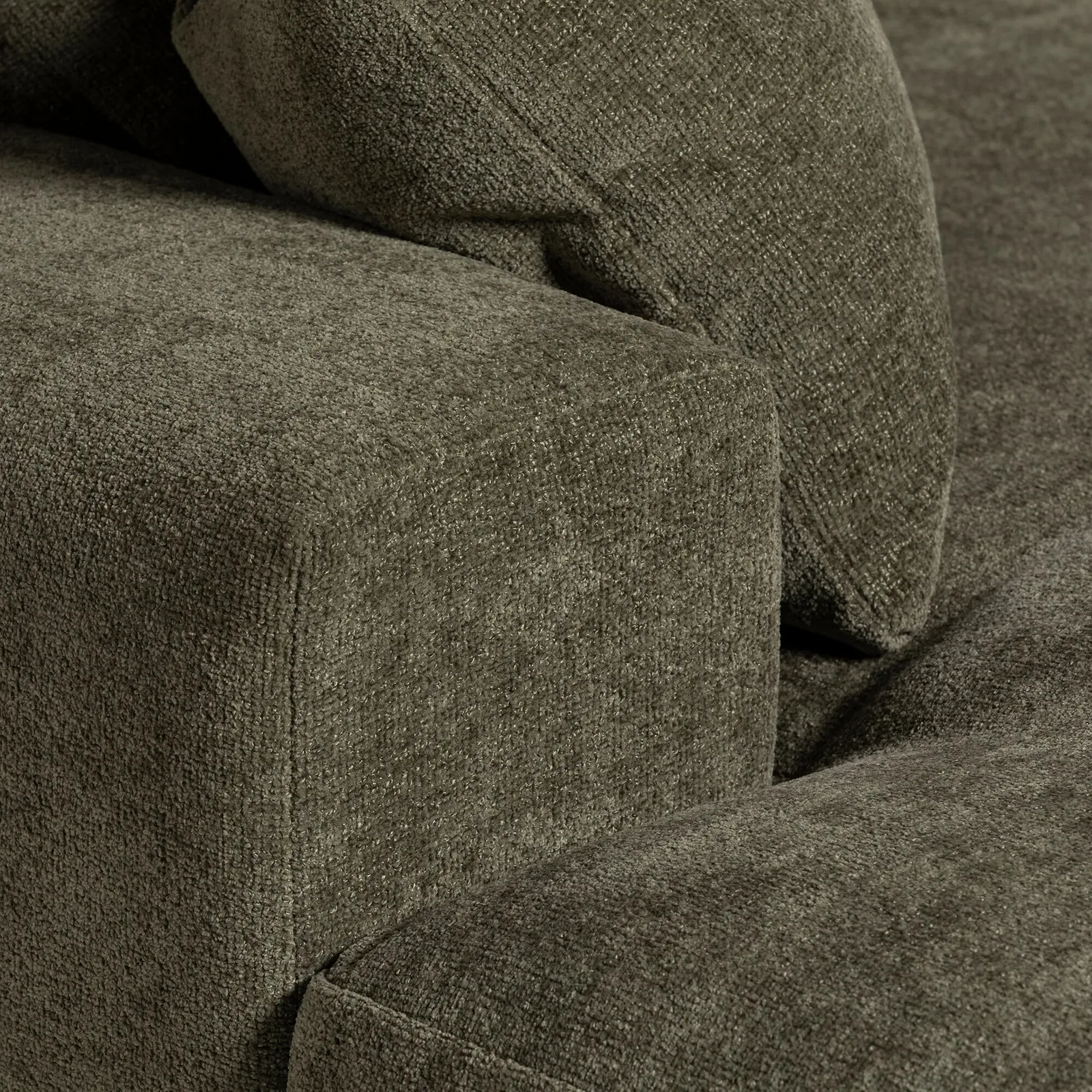 Alaska Chaise With 1 Arm Left, Green Velvet | Barker & Stonehouse 6