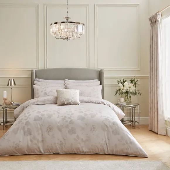 Dorma Banbury Jacquard Polycotton Duvet Cover & Pillowcase Set 4