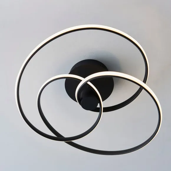 Vogue Apollo Flush Ceiling Light 4