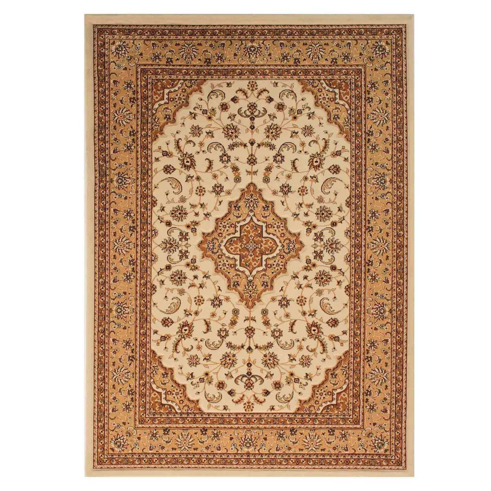 Ottoman Temple Rug Cream (Natural)