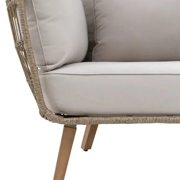 Cedar & Sage Melfi Wicker Egg Chair 4