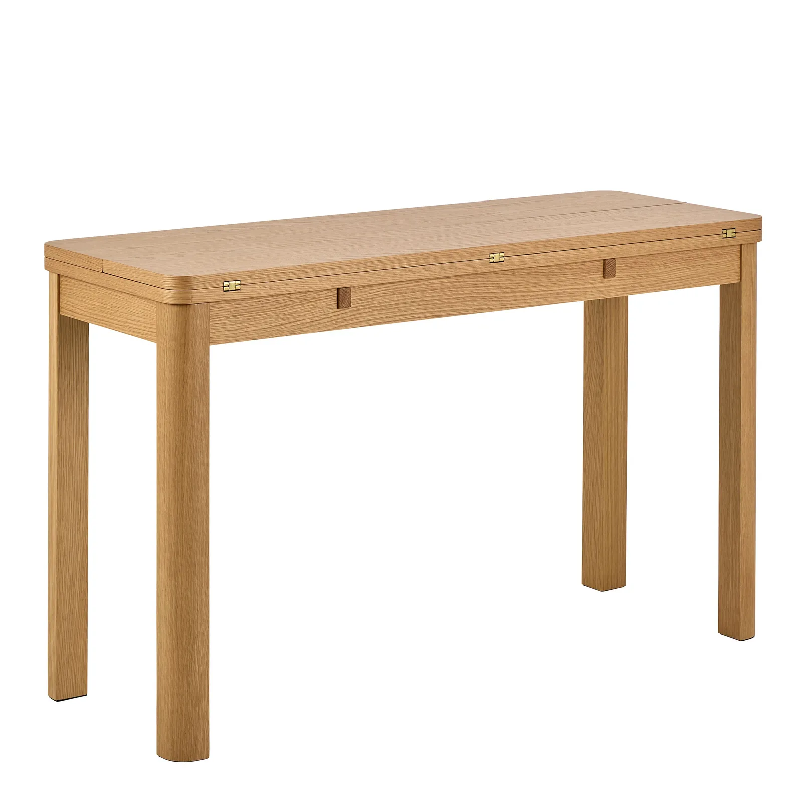 Furniture To Go Southampton Extendable Dining Table in Matt Oak, 45/90 x 120 cm in Brown
