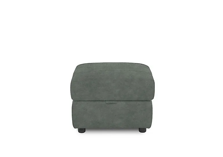 Sloane Fabric Storage Footstool - Dexter Fern - Living Room Furniture - In Time for Christmas