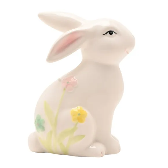 Eggstraordinary Gift Co. Bunny Floral Ornament 4
