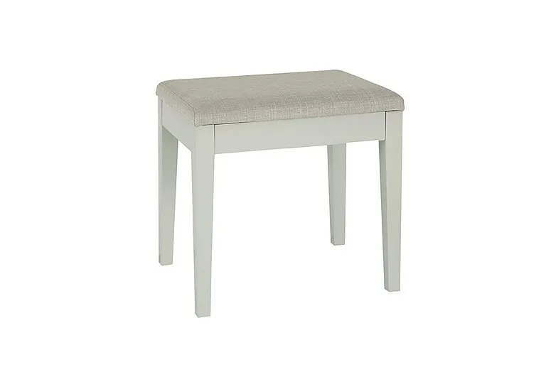 Faye Dressing Table Stool - Cotton