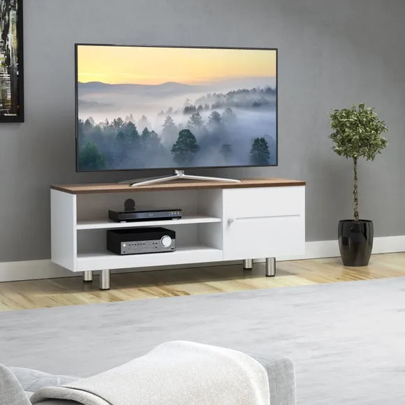 AVF White Sands Wide TV Stand for TVs up to 60” 1