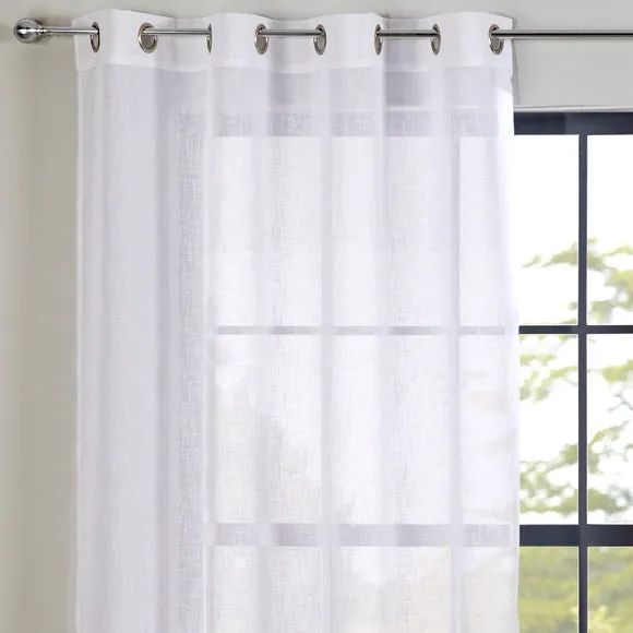 Boucle Eyelet Single Voile Panel 1
