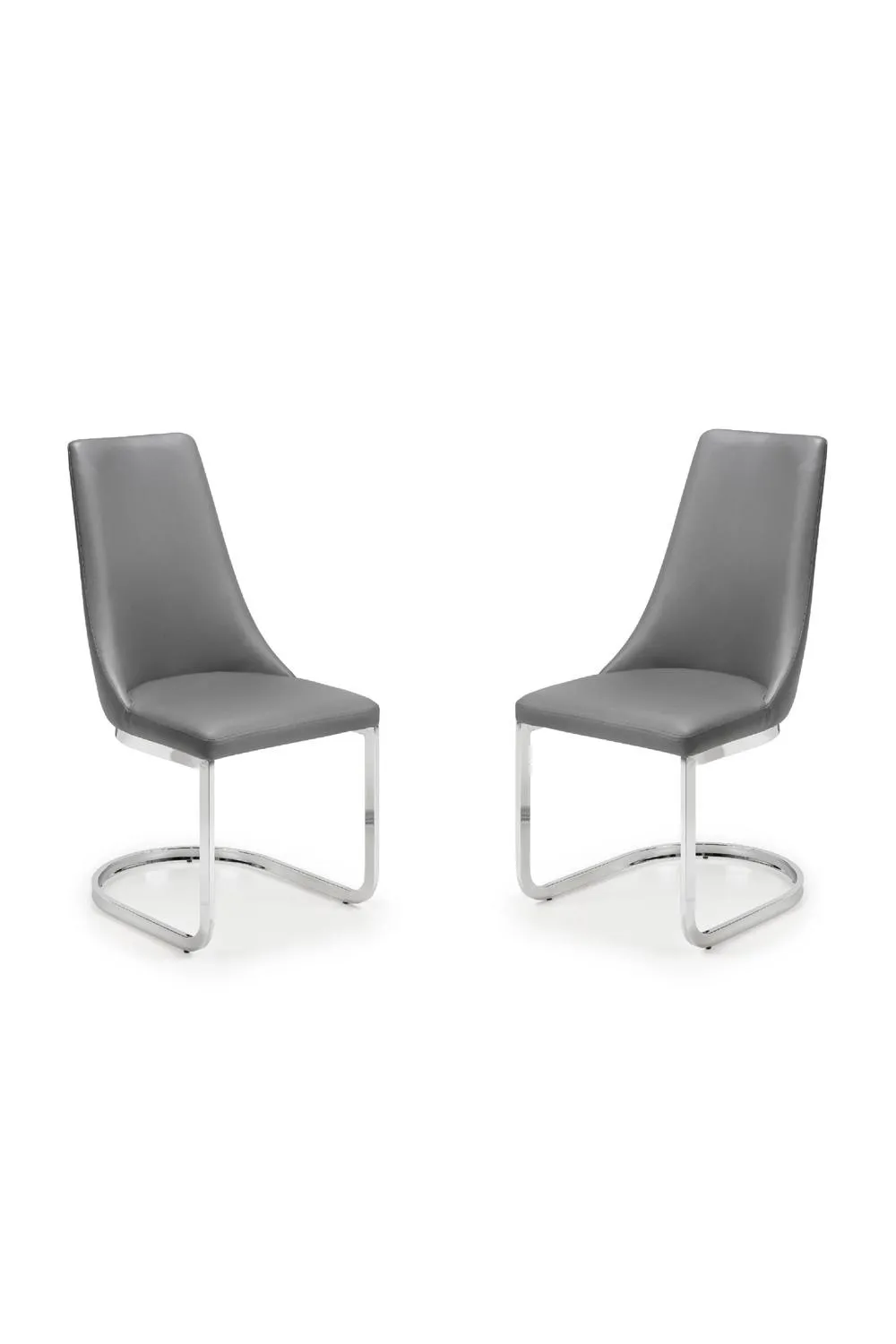 Julian Bowen Como Upholstered Dining Chair (Set of 2) in Grey 3