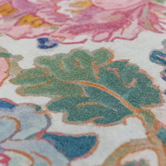 Amberley Floral Washable Rug 2