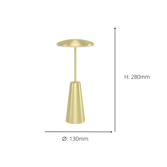 EGLO Piccola Touch Dimmable Outdoor Table Lamp 4
